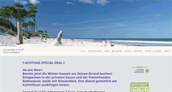 Desktop Screenshot of natur-raum-darss.de